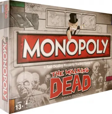 Игра Монополия Walking Dead, на английском языке Игра Монополия Walking Dead, на английском языке обложка книги