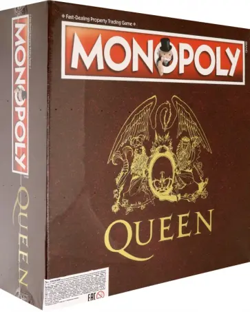 Игра Монополия Queen, на английском языке Игра Монополия Queen, на английском языке обложка книги