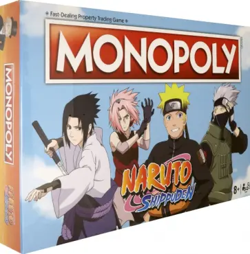 Игра Монополия Naruto, на английском языке Игра Монополия Naruto, на английском языке обложка книги
