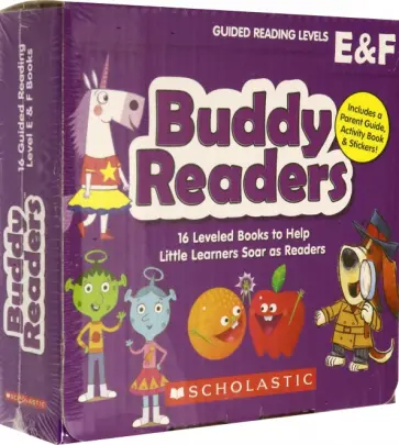 Liza Charlesworth - Buddy Readers. Levels E & F (Parent Pack). 16 Leveled Books to Help Little Learners Soar as Readers обложка книги