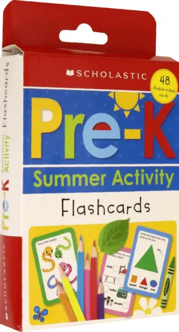 Pre-K Summer Activity Flashcards Pre-K Summer Activity Flashcards обложка книги
