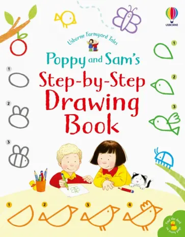 Poppy and Sam's Step-by-Step Drawing Book обложка книги
