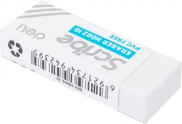 Ластик Scribe, белый обложка книги