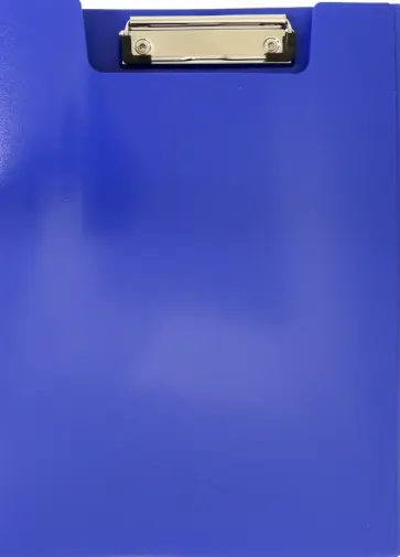 Папка клип-борд, А4, синяя Папка клип-борд, А4, синяя обложка книги