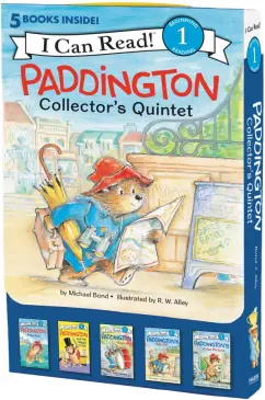 Обложка книги Paddington Collector's Quintet. 5 Fun-Filled Stories in 1 Box!, Bond Michael