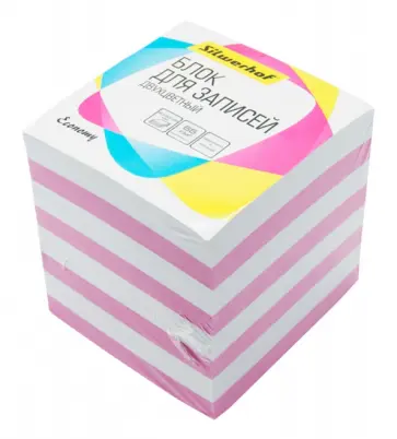 Блок для записей Эконом, двухцветный, в ассортименте обложка книги