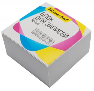 Блок для записей, белый обложка книги