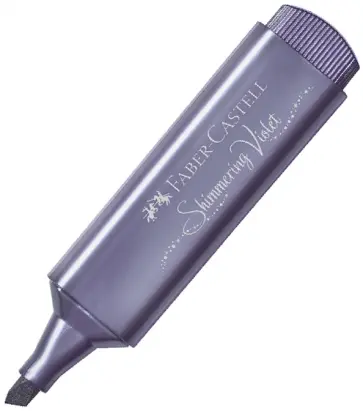 Текстовыделитель TL 46 Metallic, мерцающий фиолетовый обложка книги