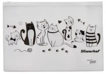 Папка на молнии ZIP, A4, прозрачная Папка на молнии ZIP, A4, прозрачная обложка книги