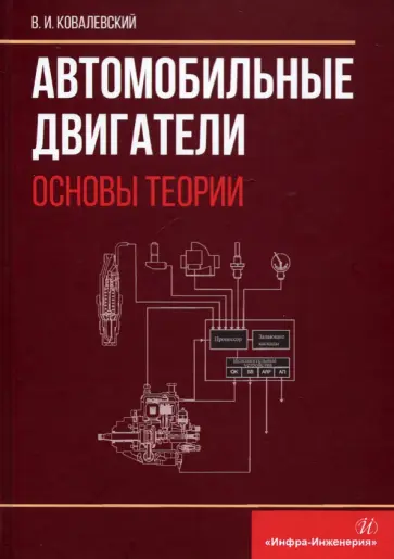 Виталий Ковалевский - Автомобильные двигатели. Основы теории: учебное пособие обложка книги