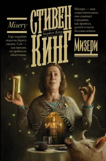 Стивен Кинг - Мизери обложка книги
