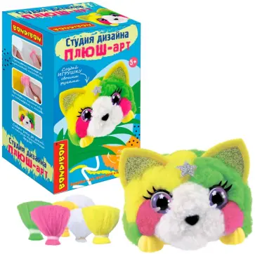 Набор для творчества ПЛЮШ-арт, Котёнок обложка книги