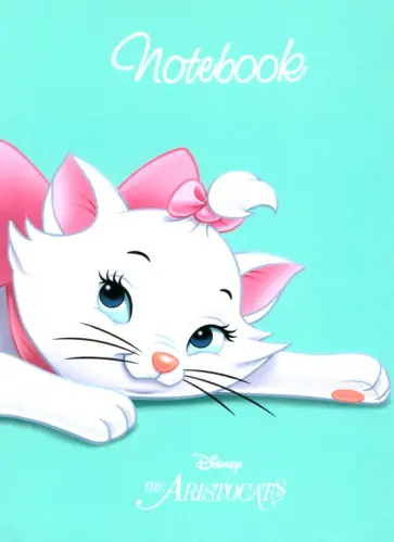 Записная книжка Кошечка Мари, 48 листов, А6, клетка обложка книги