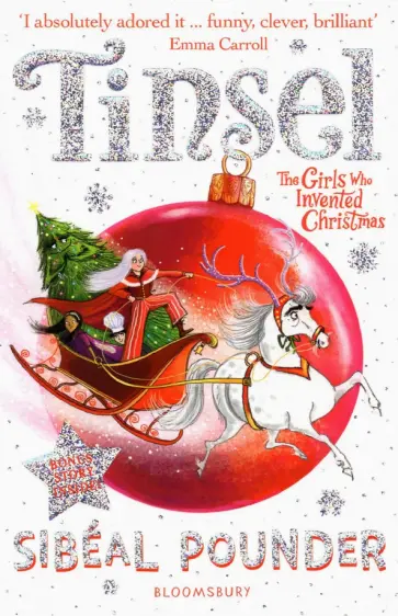 Sibeal Pounder - Tinsel. The Girls Who Invented Christmas обложка книги