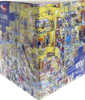 Puzzle-1000 Жизнь отеля Puzzle-1000 Жизнь отеля обложка книги