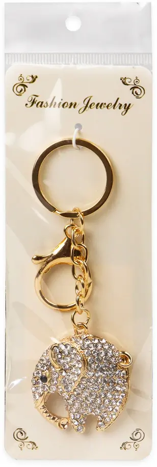 Брелок со стразами Слон обложка книги