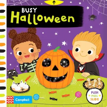 Busy Halloween обложка книги