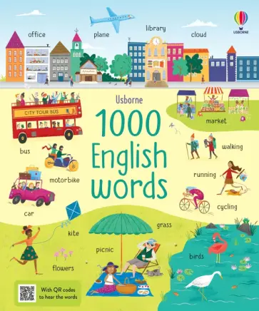 Jane Bingham - 1000 English Words обложка книги
