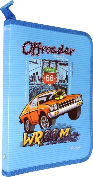 Папка на молнии Offroader, В5+ Папка на молнии Offroader, В5+ обложка книги