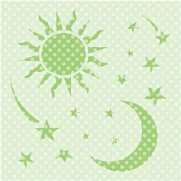 Трафарет для рисунка День и ночь обложка книги