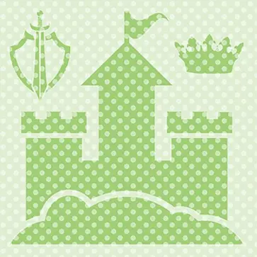 Трафарет для рисунка Замок Трафарет для рисунка Замок обложка книги