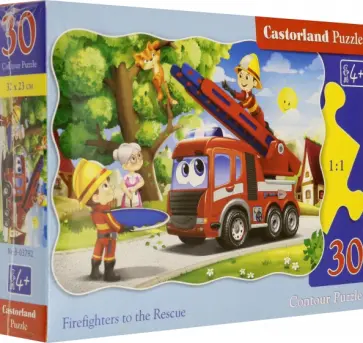 Puzzle-30 MIDI. Пожарные спешат на помощь обложка книги