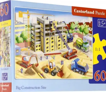 Puzzle-60 MIDI. Большая стройка обложка книги