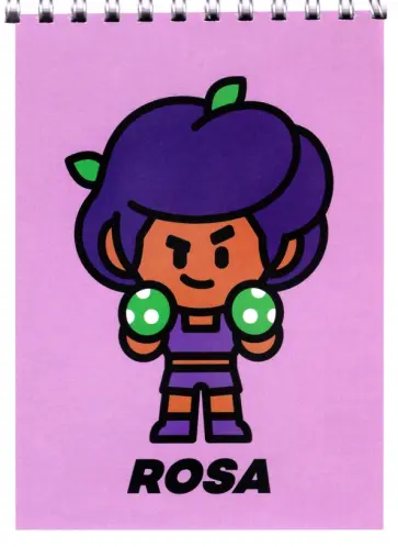 Блокнот на спирали, А6, 40 листов, в ассортименте обложка книги