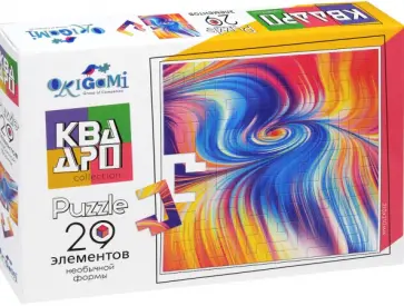 Пазл-29 Квадро. Спираль обложка книги