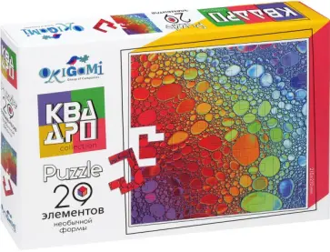 Пазл-29 Квадро. Витраж обложка книги