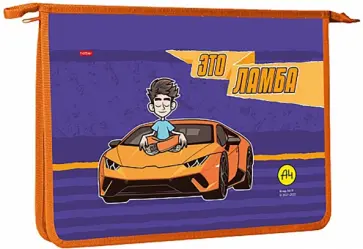 Папка для тетрадей Влад, А4, пластиковая, 2 отделения обложка книги