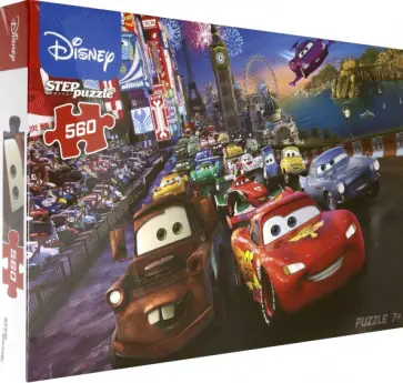 Puzzle-560 Тачки-4 обложка книги