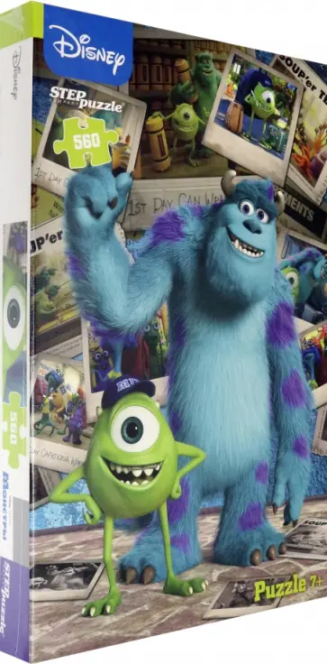 Puzzle-560. Монстры обложка книги