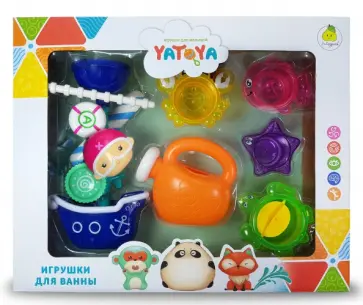 Набор игрушек для ванной Пират обложка книги