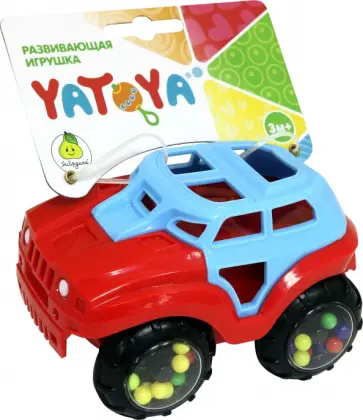 Неразбивайка - машинка сине-красная Неразбивайка - машинка сине-красная обложка книги