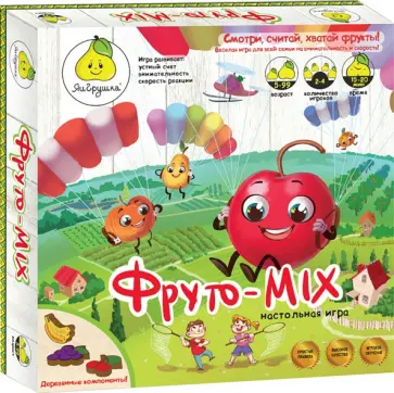Игра настольная Фруто-MIX 2.0 Игра настольная Фруто-MIX 2.0 обложка книги