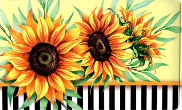 Визитница Подсолнухи обложка книги