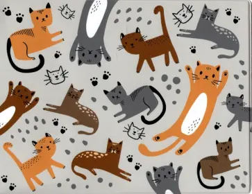 Обложка для зачетки Котики Обложка для зачетки Котики обложка книги