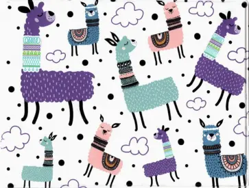 Обложка для студенческого Ламы в облаках обложка книги