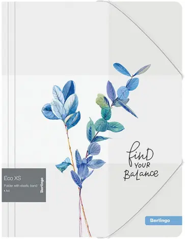 Папка на резинке Eco XS, А4 обложка книги