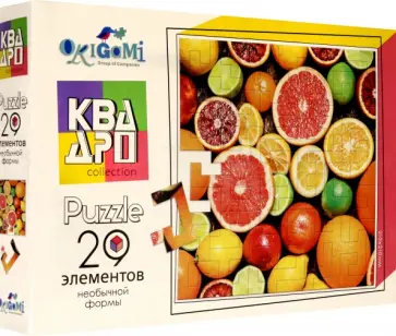 Пазл-29 Квадро. Цитрусовые обложка книги