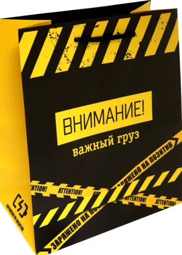 Пакет Внимание, важный груз! обложка книги