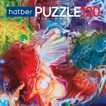 Puzzle-120. Буйство красок обложка книги