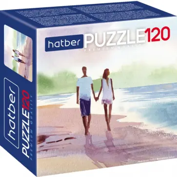 Puzzle-120. Прогулка у моря обложка книги