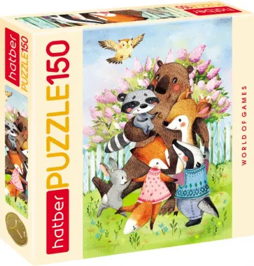 Puzzle-150. Жила-была лисичка обложка книги