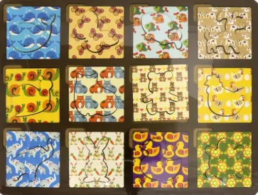 Доска Сегена на подложке Животные, 24 детали обложка книги