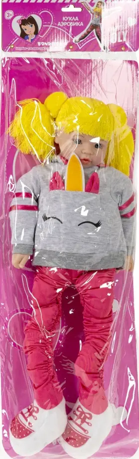 Кукла Аэробика Oly с растягивающимися руками и ногами обложка книги