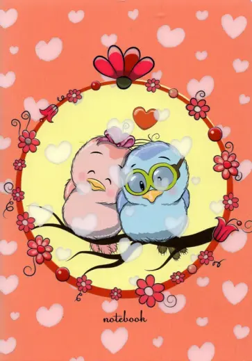 Записная книжка Movie. Милая парочка, 32 листа, А6 обложка книги