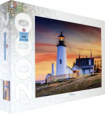 Puzzle-2000. США. Маяк на Пемаквид Пойнт обложка книги