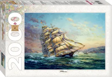 Puzzle-2000. Парусник обложка книги